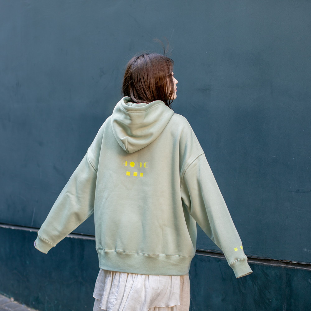 HOME ビッグプルオーバー [スモーキーグリーン]