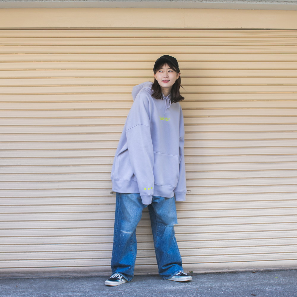 HOME ビッグプルオーバー [フロストパープル]