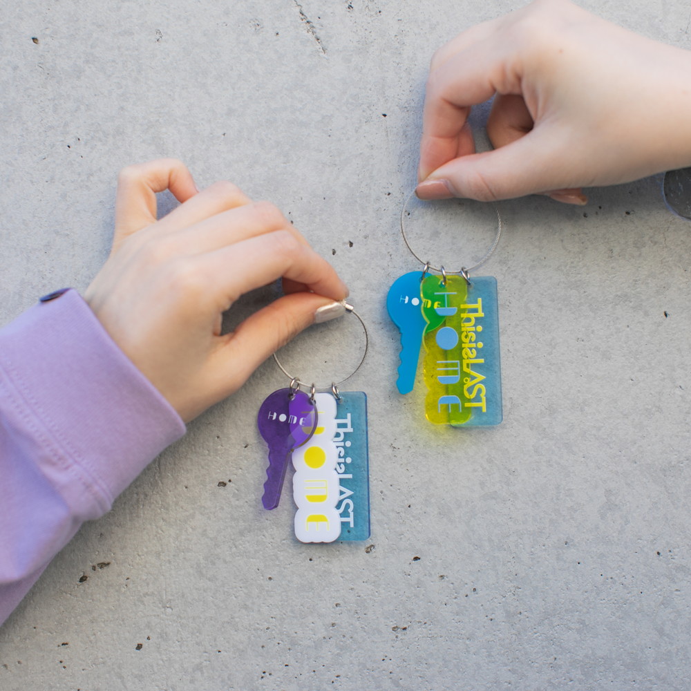 HOME アクリルキーホルダー [A]