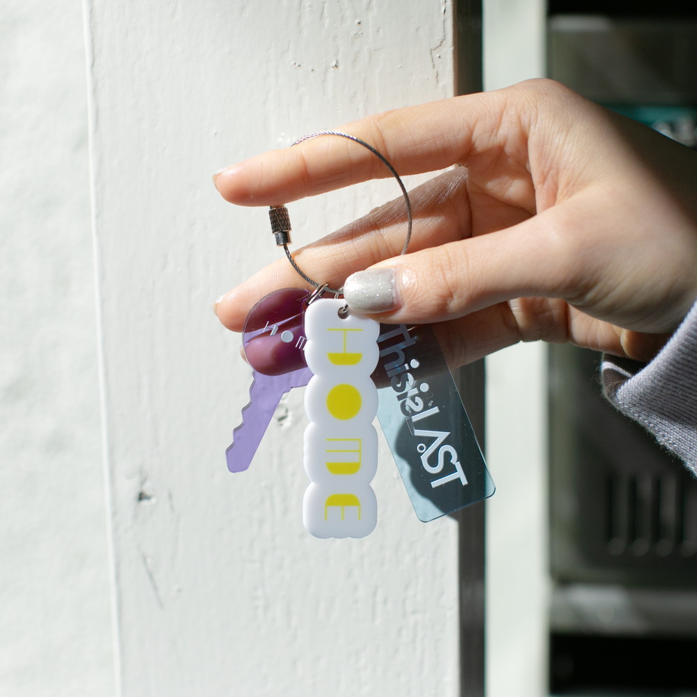 HOME アクリルキーホルダー [B]