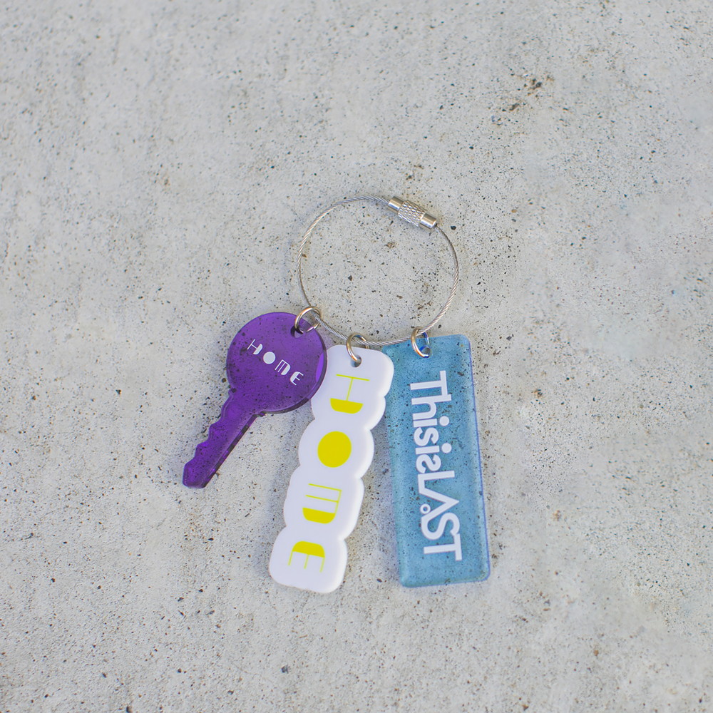 HOME アクリルキーホルダー [B]