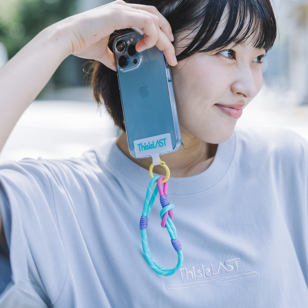 フォンタブストラップ [アクアグリーン]