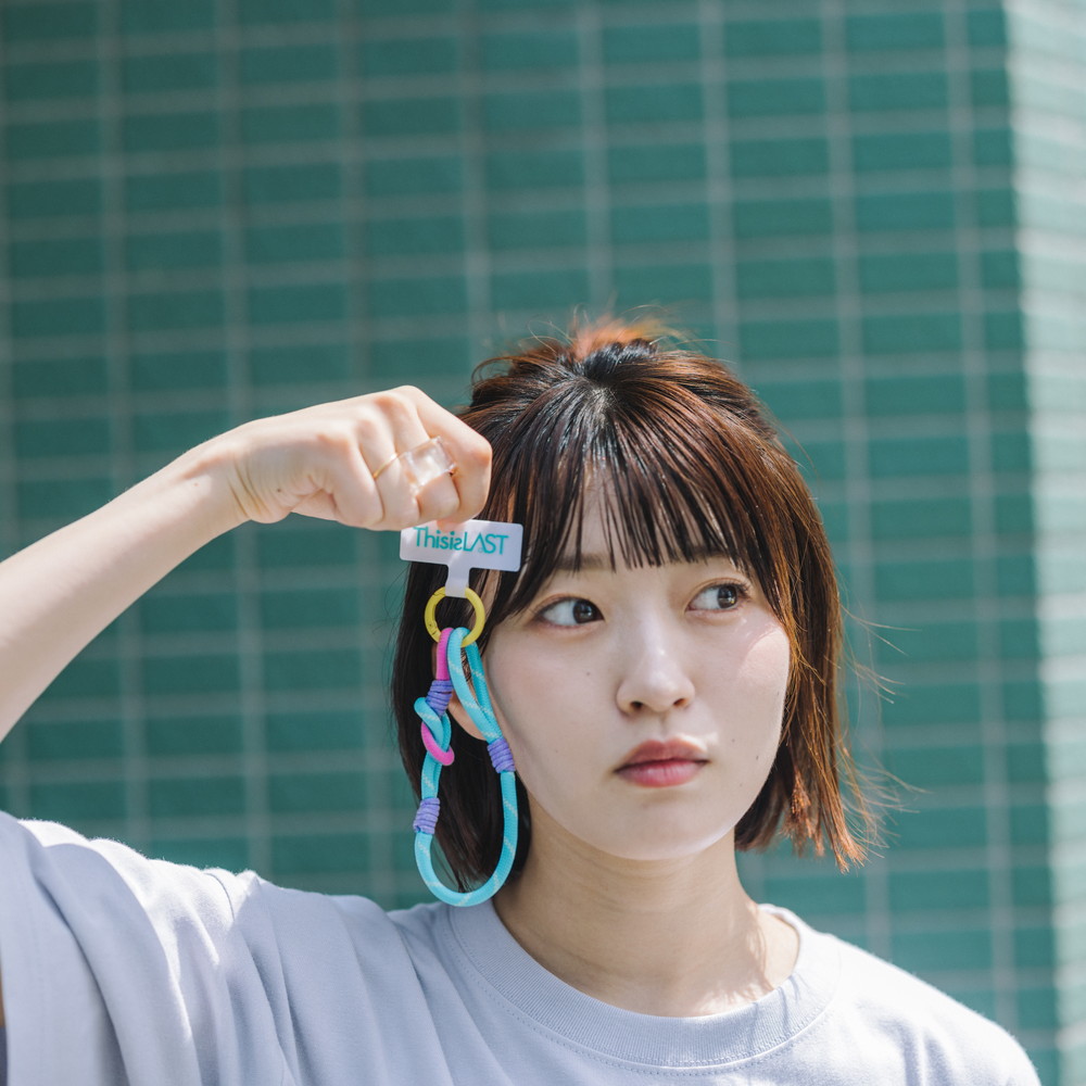 フォンタブストラップ [アクアグリーン]