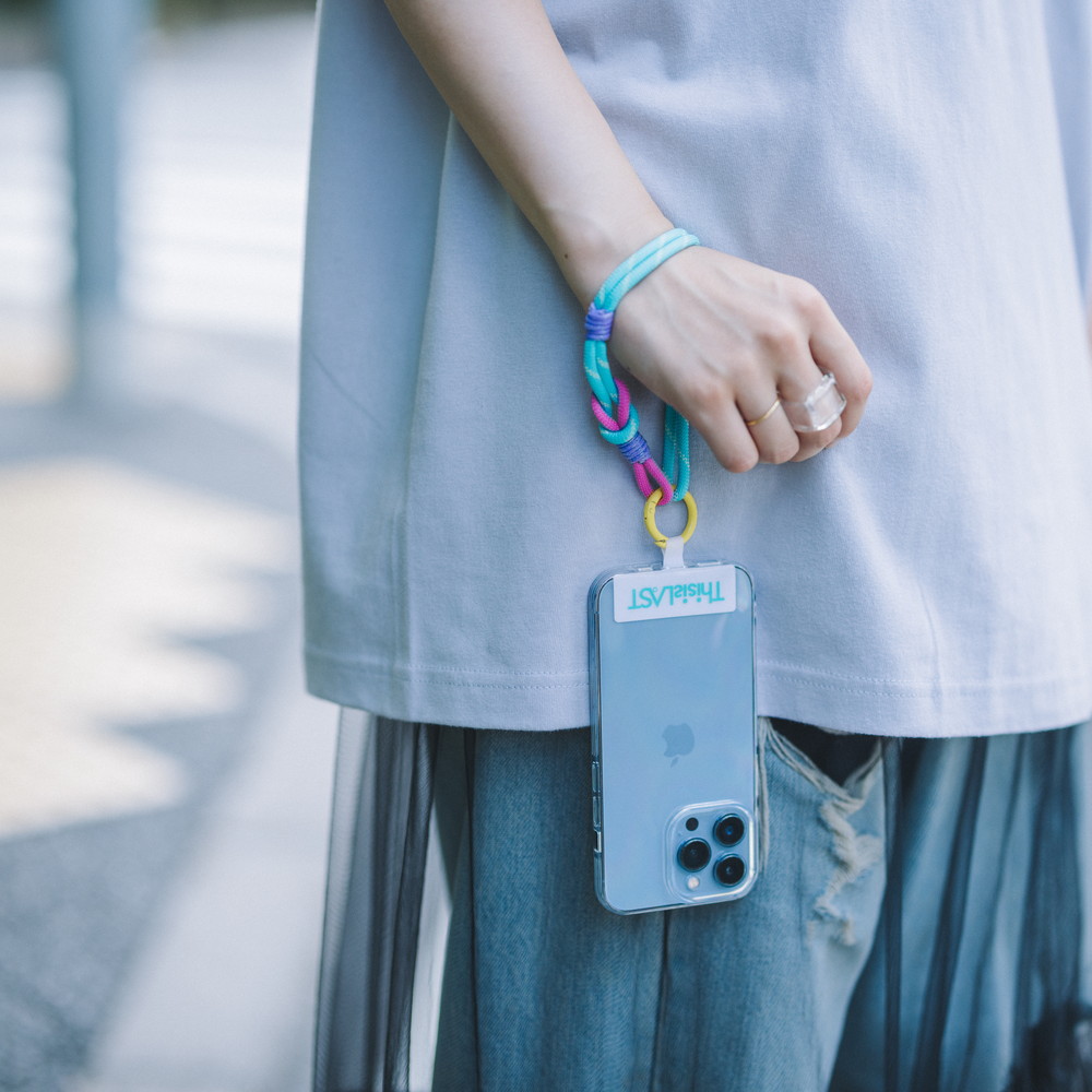 フォンタブストラップ [アクアグリーン]