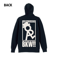 目立ちたがりロゴパーカー