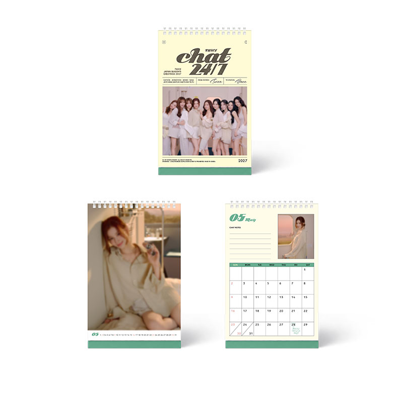 TWICE JAPAN SEASON’S GREETINGS 2027 “CHAT 24/7”