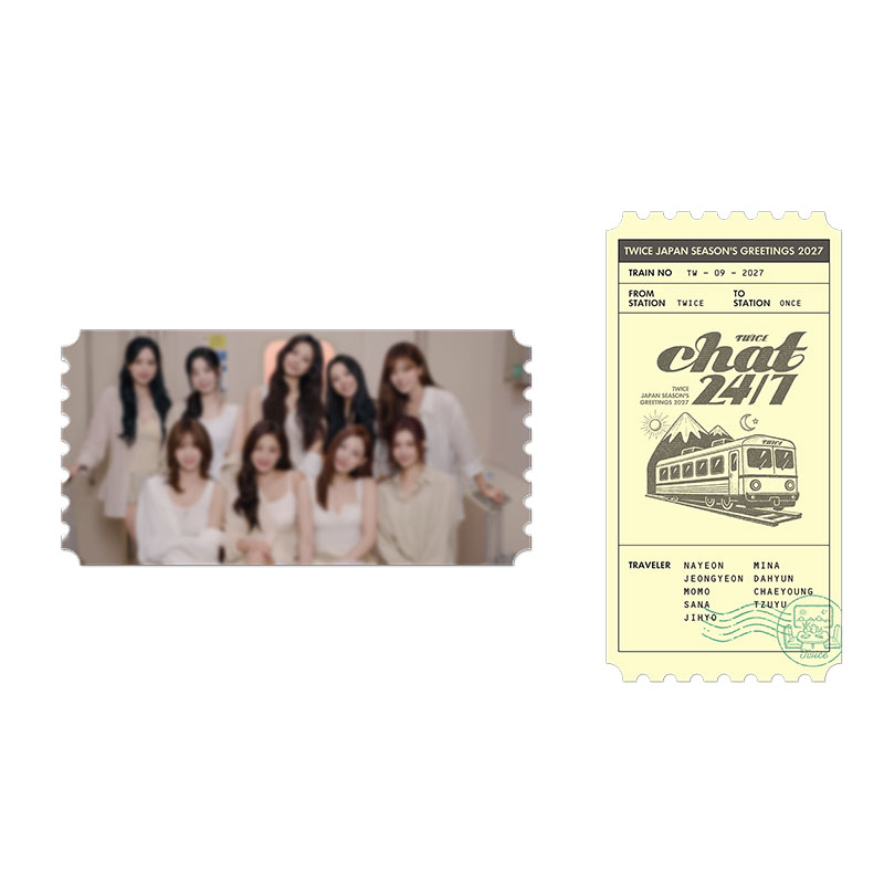 TWICE JAPAN SEASON’S GREETINGS 2027 “CHAT 24/7”