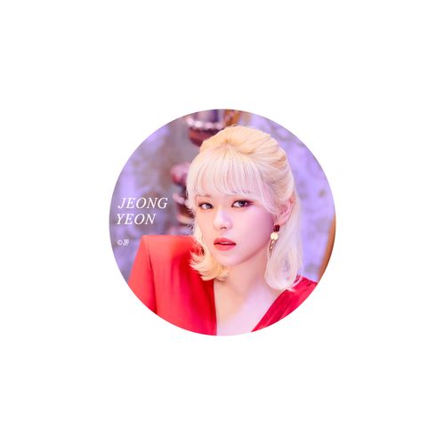 TWICE JAPAN 9th SINGLE『Doughnut』リリース記念グッズ 缶バッチ【JEONGYEON】