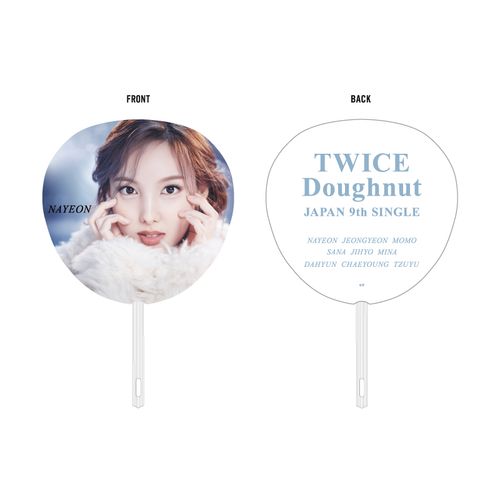 TWICE JAPAN 9th SINGLE『Doughnut』リリース記念グッズ うちわ【NAYEON】
