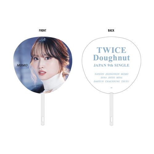 TWICE JAPAN 9th SINGLE『Doughnut』リリース記念グッズ うちわ【MOMO】