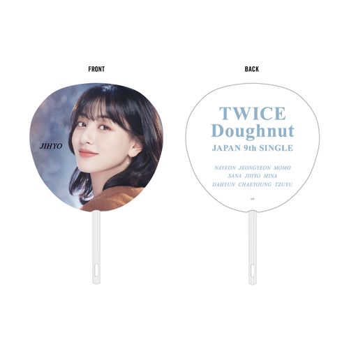 TWICE JAPAN 9th SINGLE『Doughnut』リリース記念グッズ うちわ【JIHYO】