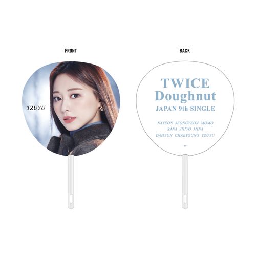 TWICE JAPAN 9th SINGLE『Doughnut』リリース記念グッズ うちわ【TZUYU】