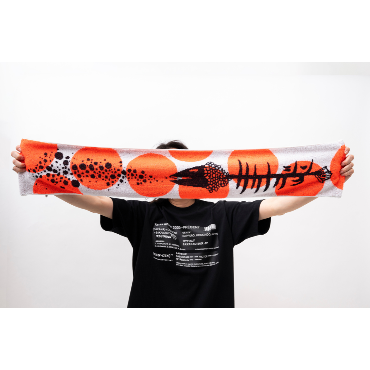 商品詳細ページ | sakanaction ONLINE STORE | MUFFLER TOWEL POLKA