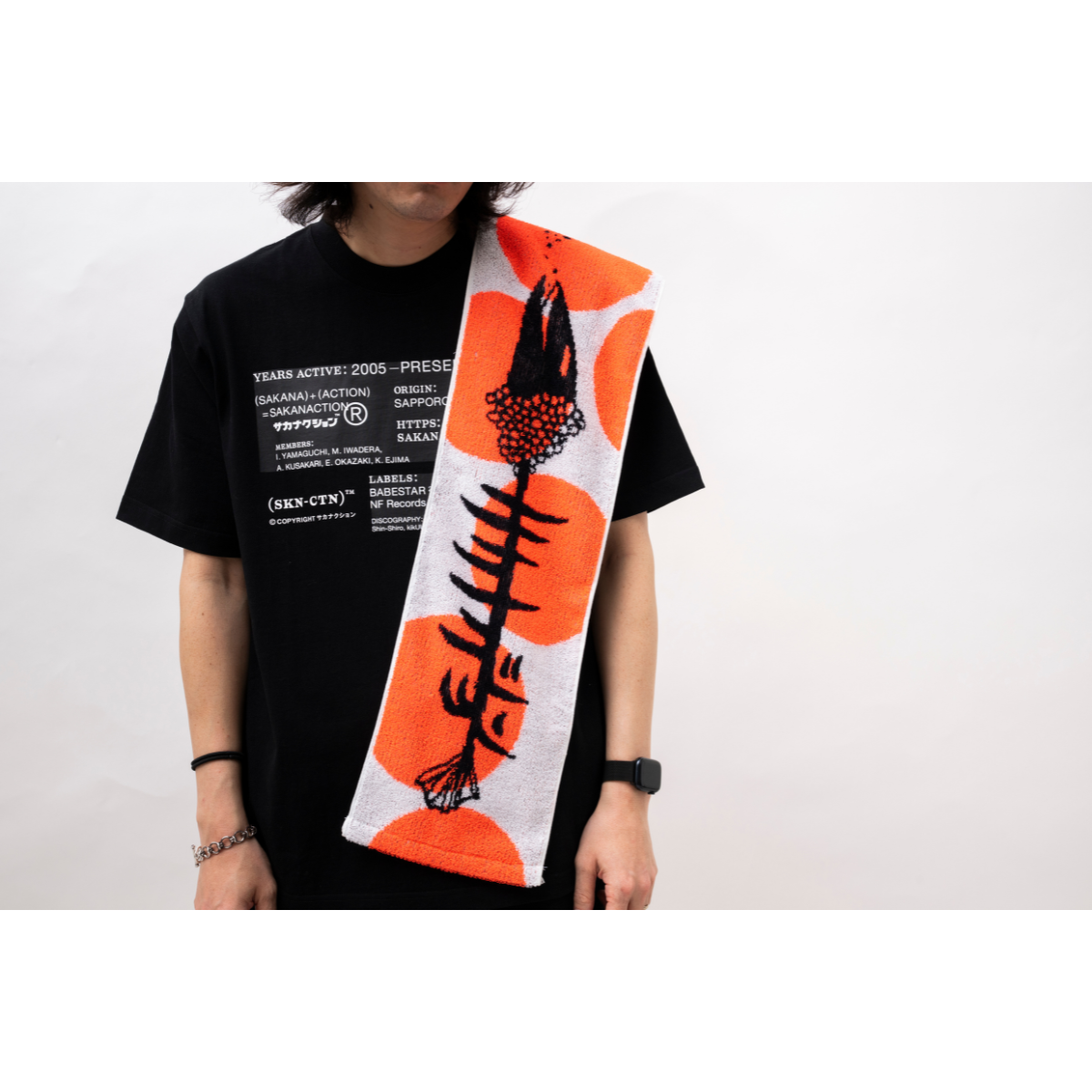 商品詳細ページ | sakanaction ONLINE STORE | MUFFLER TOWEL POLKA