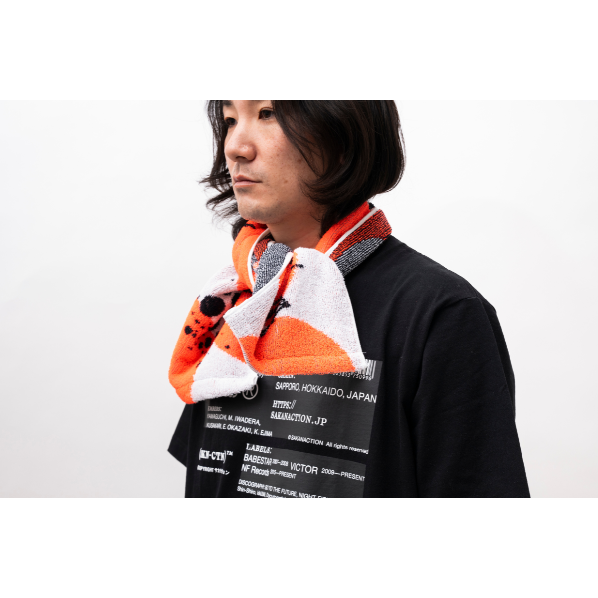 商品詳細ページ | sakanaction ONLINE STORE | MUFFLER TOWEL POLKA