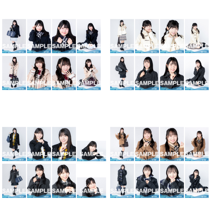 【通常配送】STU48 2024年11月度ランダム生写真5枚セット