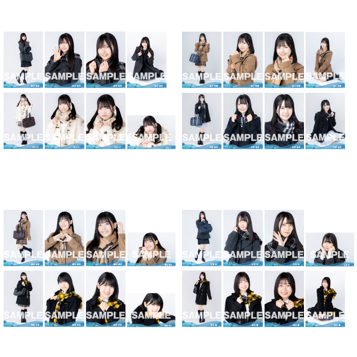 【通常配送】STU48 2024年11月度ランダム生写真5枚セット