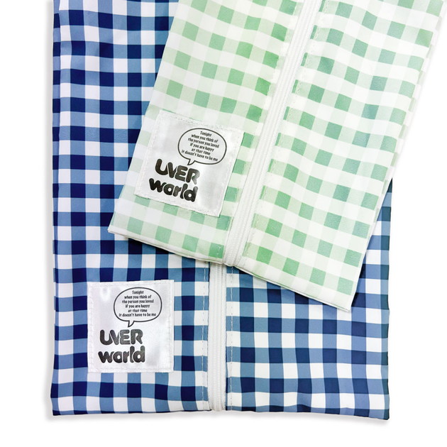 トラベルポーチセット (ブロックチェック)