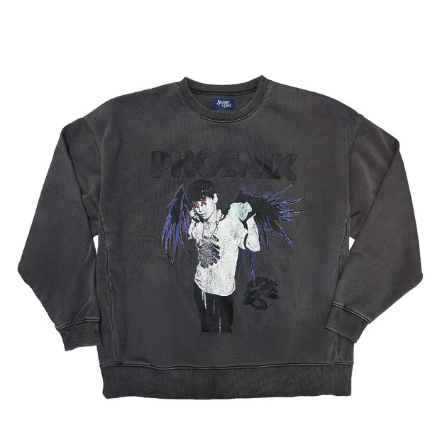BECOMETREE×TAKUYA∞　PHOENIX Sweatshirt/ブラック