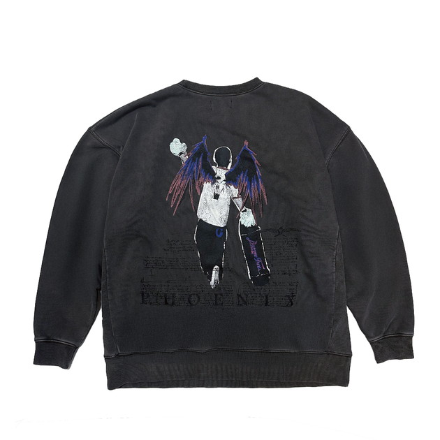 BECOMETREE×TAKUYA∞　PHOENIX Sweatshirt/ブラック