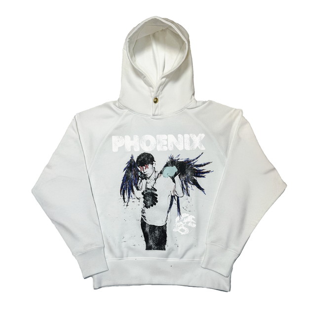 BECOMETREE×TAKUYA∞　PHOENIX Hoodie/ホワイト