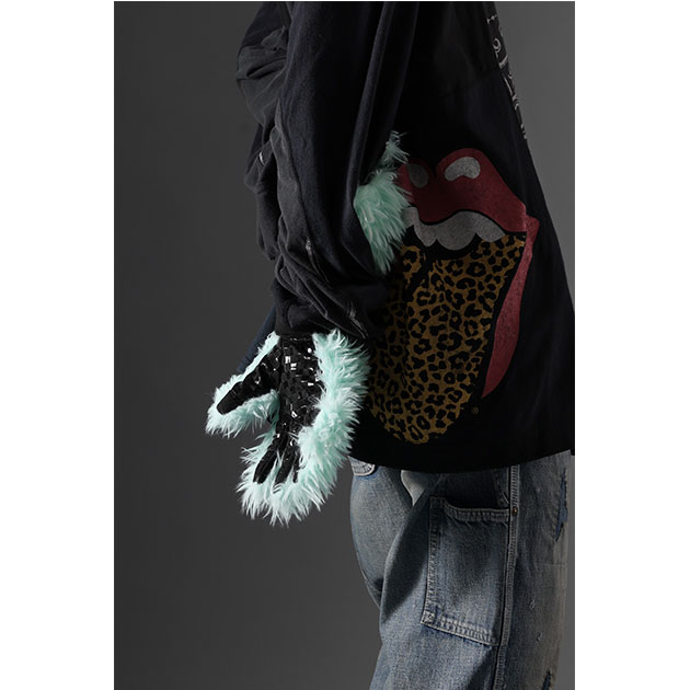 BECOMETREE×TAKUYA∞　PHOENIX FUR GLOVE
