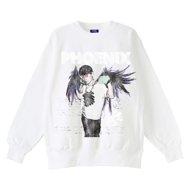 BECOMETREE×TAKUYA∞　PHOENIX Sweatshirt/ホワイト