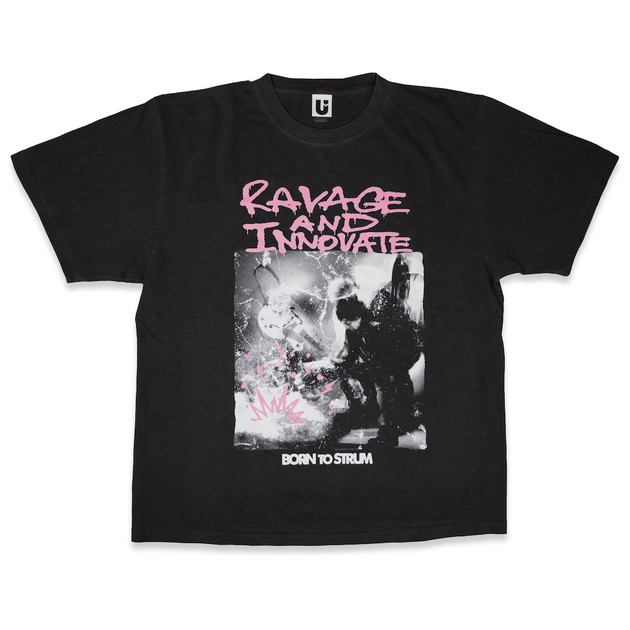 【克哉 Produce】“RVG&INV” Tシャツ(ブラック)