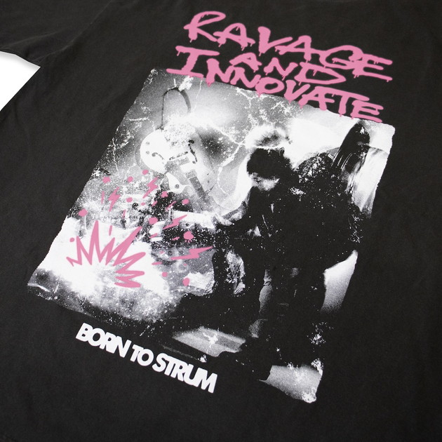 【克哉 Produce】“RVG&INV” Tシャツ(ブラック)