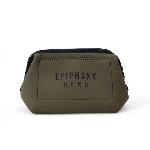 EPIPHANYワイヤーポーチ（カーキ）