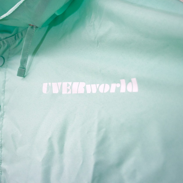 レインポンチョ（ミント×グレー）【Lサイズ】