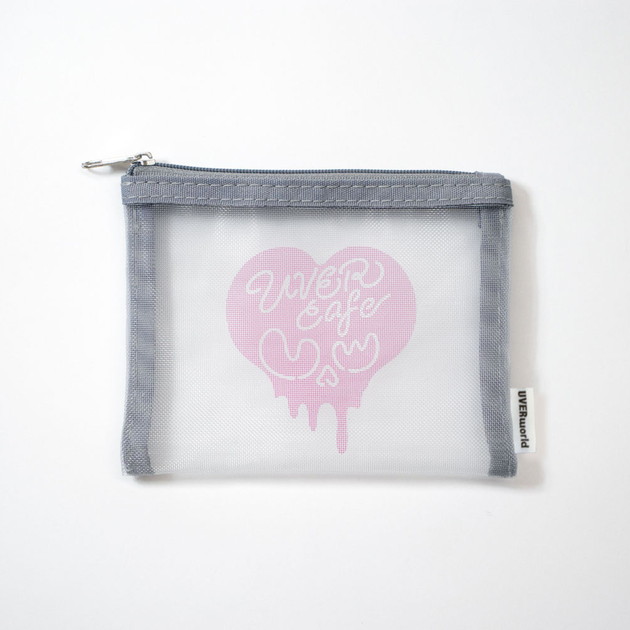 メッシュポーチ（グレー）