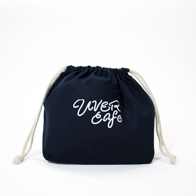 巾着ポーチ/M（ネイビー）