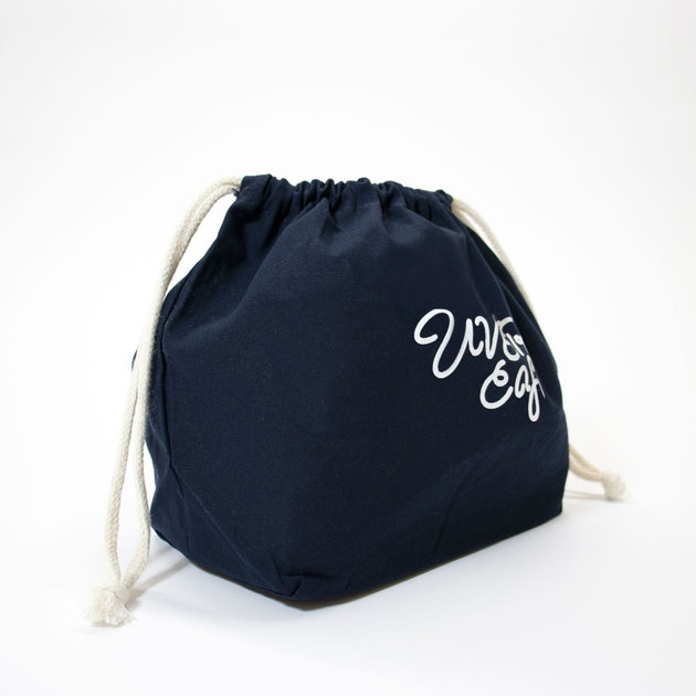 巾着ポーチ/M（ネイビー）