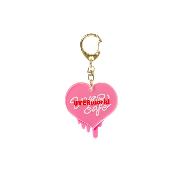 アクリル2連キーホルダー/café