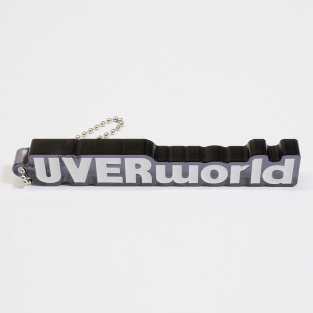 アクリルブロックキーホルダー（クリアーブラック）