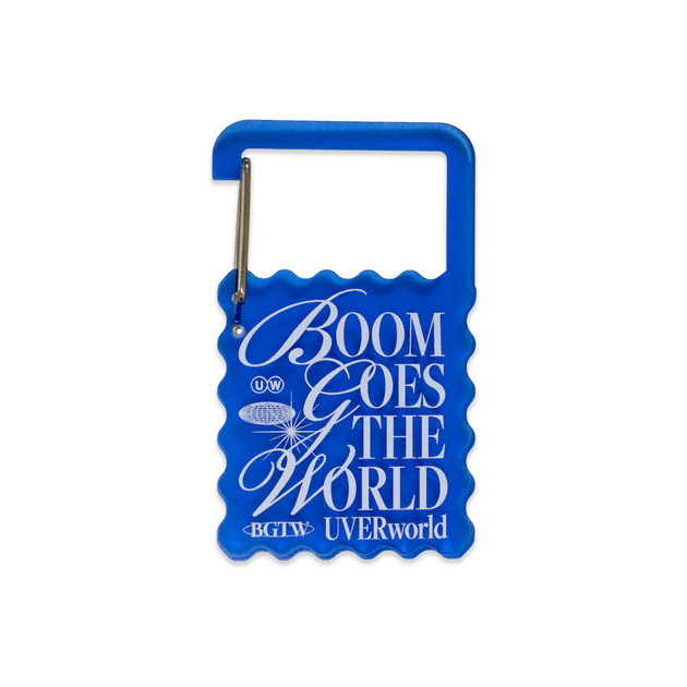 アクリルカラビナ（ブルー）