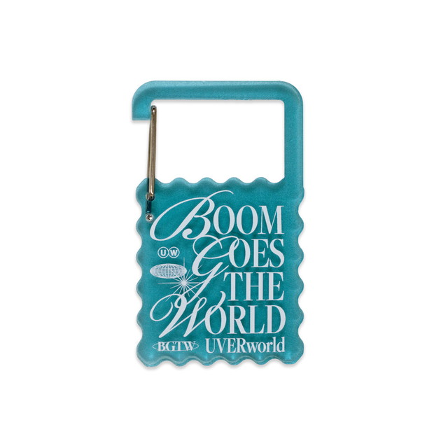 アクリルカラビナ（グリーン）