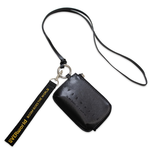 レザーマルチカードケース（ショルダー&ストラップ付き）