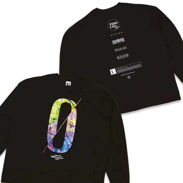 ZERO LAG TOUR ロングスリーブTシャツ（ブラック）