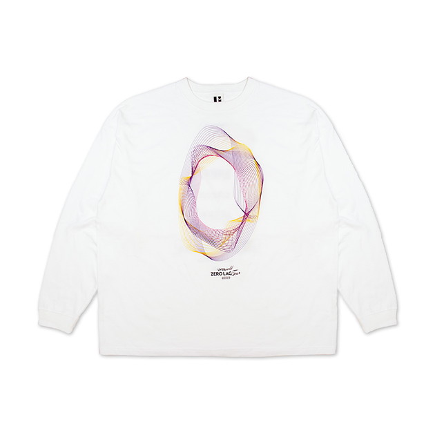ZERO LAG TOUR ロングスリーブTシャツ（ホワイト）