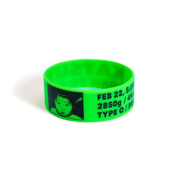 【克哉 Produce】3歳児の克哉ラバーバンド（グリーン）