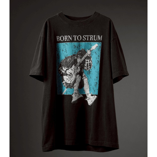 【克哉 Produce】BORN TO STRUM TEE Designed by Rebelle de luxe