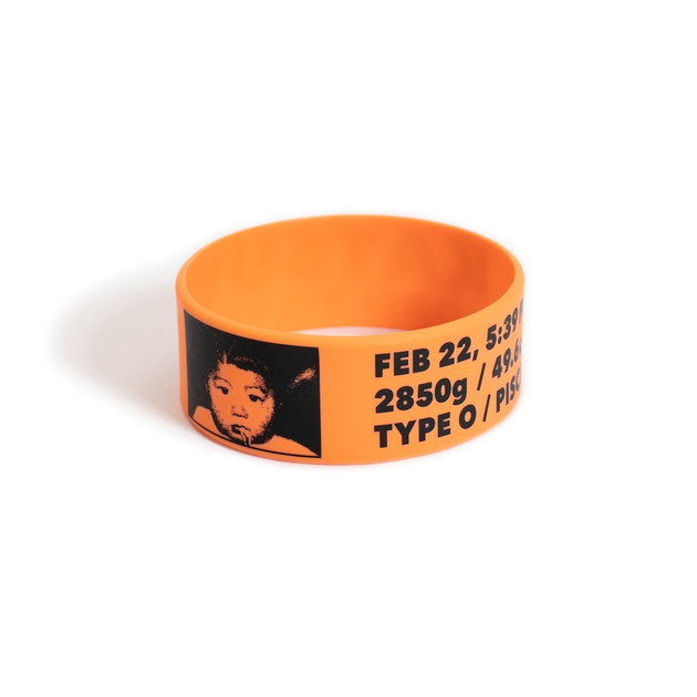 【克哉 Produce】3歳児の克哉ラバーバンド（オレンジ）