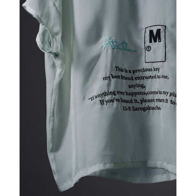 【TAKUYA∞ Produce】htct∞×M SHEER TOP（エメラルドグリーン）