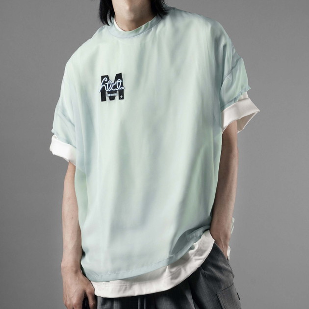 【TAKUYA∞ Produce】htct∞×M SHEER TOP（エメラルドグリーン）