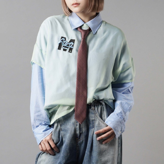 【TAKUYA∞ Produce】htct∞×M SHEER TOP（エメラルドグリーン）