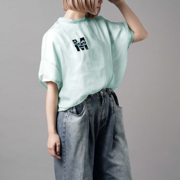 【TAKUYA∞ Produce】htct∞×M SHEER TOP（エメラルドグリーン）