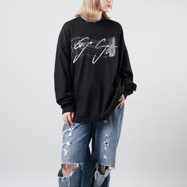 【誠果 Produce.】Ø STAR Long Sleeve Tee