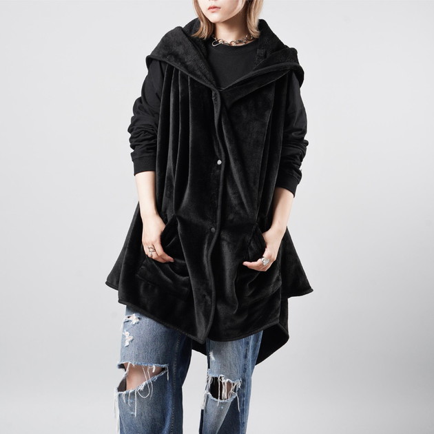 【誠果 Produce.】Wearable Blanket Poncho(with Carrying Case)